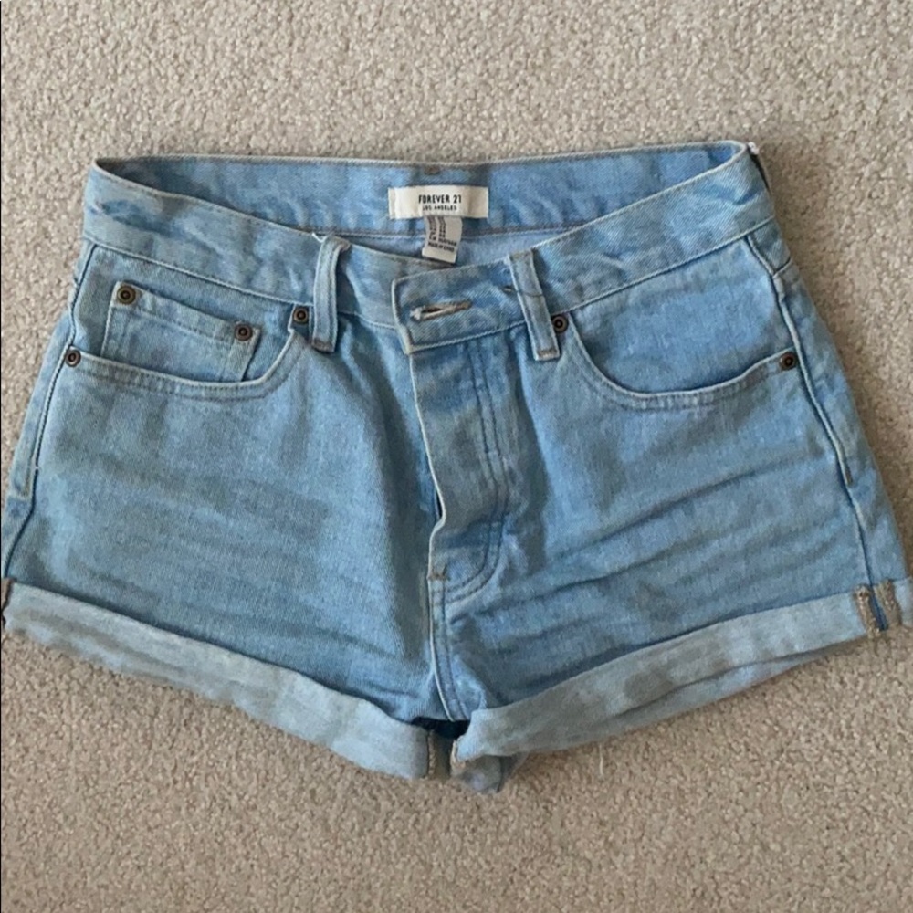 Forever 21 high waisted shorts